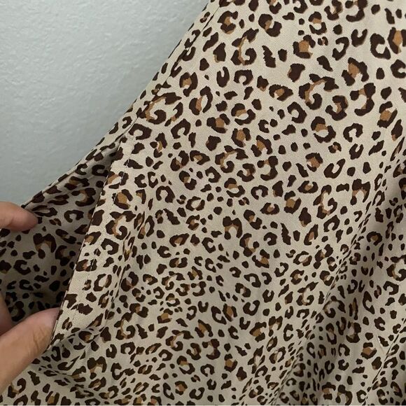 Leopard Harem Pant Style Jumpsuit - Picture 5 of 6